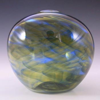 Kerry Glass / Michael Harris 'Peat' Globe Vase - Marked