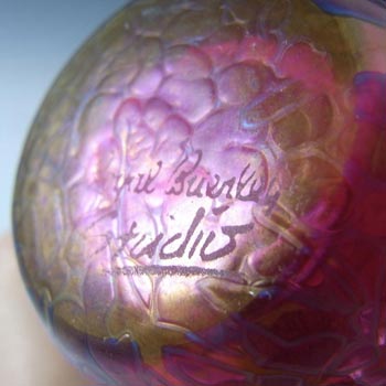Royal Brierley Iridescent Glass 'Studio' Vase - Marked #2
