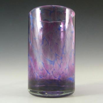Kerry Glass / Michael Harris 'Heather' Cylinder Vase - Marked