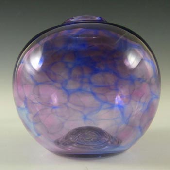 Kerry Glass / Michael Harris 'Heather' Globe Vase - Marked