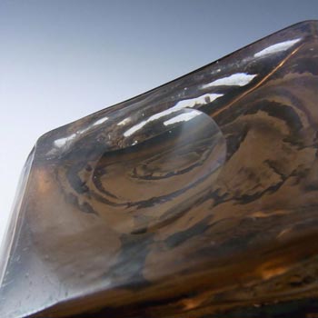 Whitefriars #9675 Baxter Cinnamon Textured Glass Cello Vase