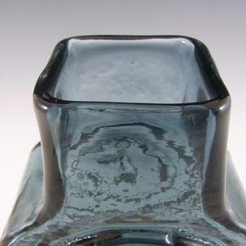 Whitefriars #9675 Baxter Indigo Textured Glass Cello Vase