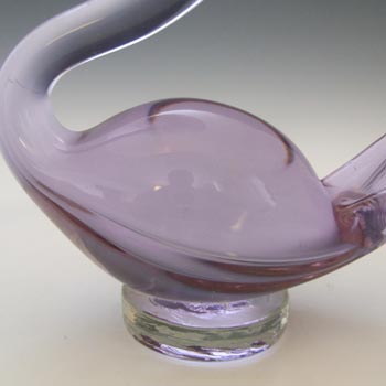 Neodymium/Alexandrite Glass Swan/Duck - Changes Colour!