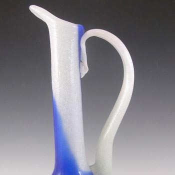 (image for) RARE Large Murano Pulegoso Glass Jug/Pitcher/Vase - Click Image to Close
