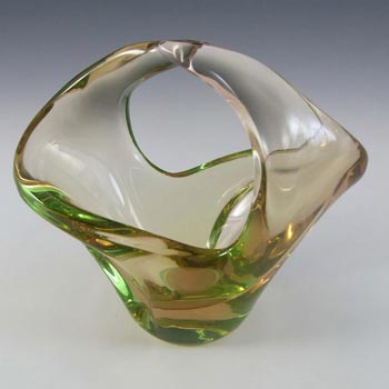 Skrdlovice #5518 Czech Glass 'Elegance' Bowl by Marie Veliskova