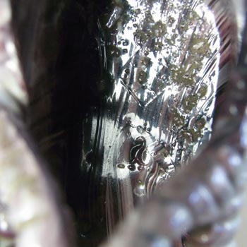 Sowerby #1192½ Victorian Purple Malachite/Slag Glass Bowl