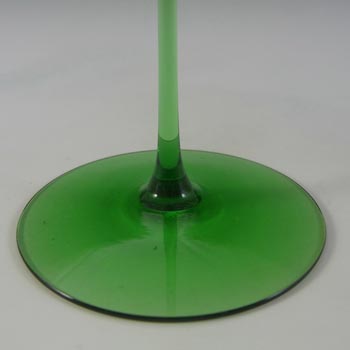 Wedgwood "Sandringham" Green Glass 6.5" Candlestick RSW22/2