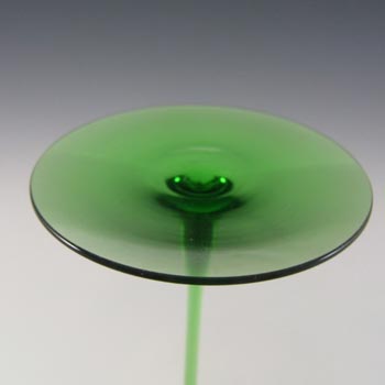 Wedgwood "Sandringham" Green Glass 6.5" Candlestick RSW22/2