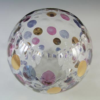 Borske Sklo 1950's Czech Glass 'Nemo' Vase by Max Kannegiesser