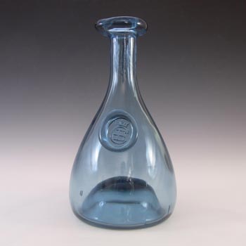 Holmegaard Blue Glass 'Cherry Elsinore' Carafe - Ole Winther
