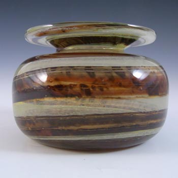 (image for) Isle of Wight Studio Tortoiseshell Glass Squat Vase by Michael Harris