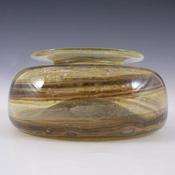 (image for) Isle of Wight Studio Vintage Tortoiseshell Glass Squat Vase