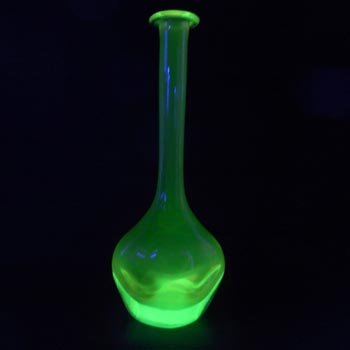 (image for) Seguso Vetri d'Arte Murano Sommerso Glass Bottle Vase by Mario Pinzoni