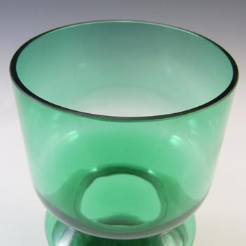 (image for) Riihimaki #1472 Riihimaen Tamara Aladin Green Glass Vase - Click Image to Close