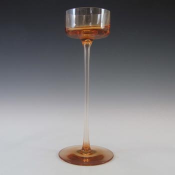 Wedgwood "Brancaster" Topaz Glass 8" Candlestick RSW15/2