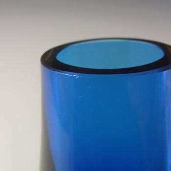 Whitefriars #9496 Baxter Royal Blue Glass Bud Vase