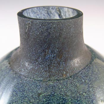 LABELLED Randsfjord Norwegian Glass Vase by Benny Motzfeldt