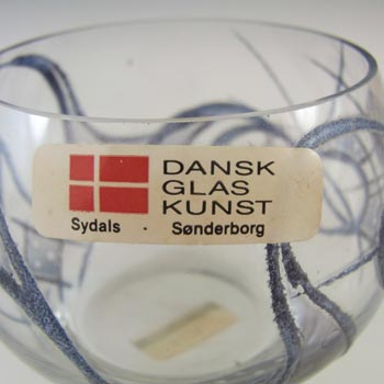 LABELLED Dansk Glaskunst Danish Glass Candle Votive / Bowl
