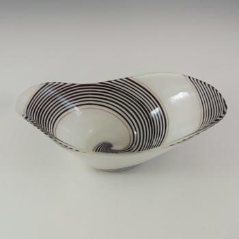 Aureliano Toso / Dino Martens Mezza Filigrana Glass Bowl #5266