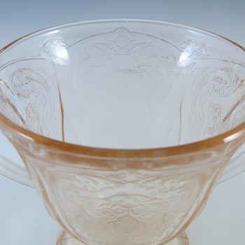 Hazel Atlas Royal Lace Pink Depression Glass 1930's Sugar Bowl