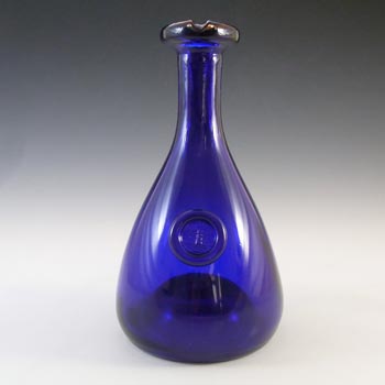 Holmegaard 'Egeskov Castle' Blue Glass Carafe - Ole Winther