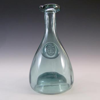 Holmegaard Blue Glass 'Cherry Elsinore' Carafe - Ole Winther