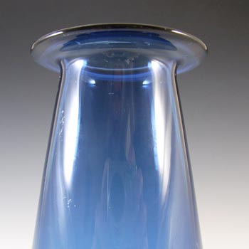 Kastrup / Holmegaard Blue Glass Capri Vase - Jacob Bang