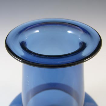 Kastrup / Holmegaard Blue Glass Capri Vase - Jacob Bang