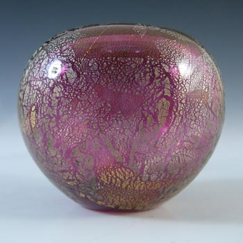 (image for) Isle of Wight Studio / Harris 'Azurene Pink' Glass Globe Vase