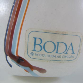 Kosta Boda Glass 'Rainbow' Vase by Bertil Vallien - Signed