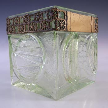 SIGNED Kumela Finnish Green Glass Vase by Pentti Sarpaneva