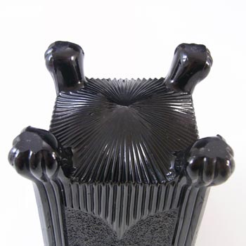 Sowerby #1160 Victorian Black Milk / Vitro-Porcelain Glass Spill Vase