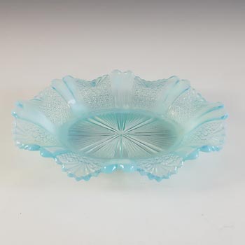 Davidson Moonshine Pearline Opalescent Glass 'Richelieu' Bowl