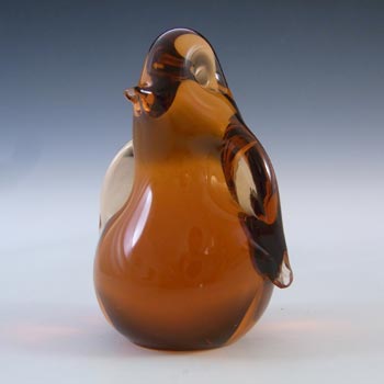 Wedgwood Topaz Glass Lilliput Penguin Paperweight L5008
