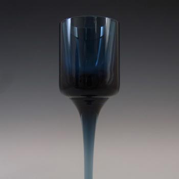 Wedgwood "Sandringham" Sapphire Glass 5" Candlestick RSW22/1 Boxed