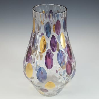 Borske Sklo Retro Glass 'Nemo' Vase by Max Kannegiesser