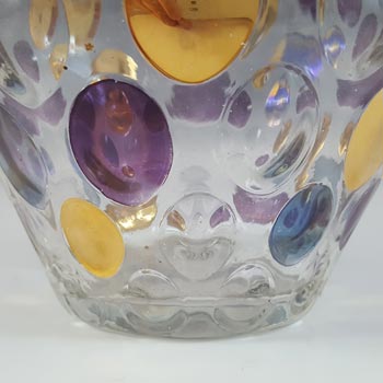 Borske Sklo Retro Glass 'Nemo' Vase by Max Kannegiesser