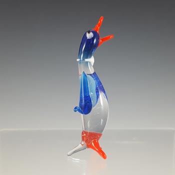 Japanese Lampworked Glass Penguin - Irene Series Label