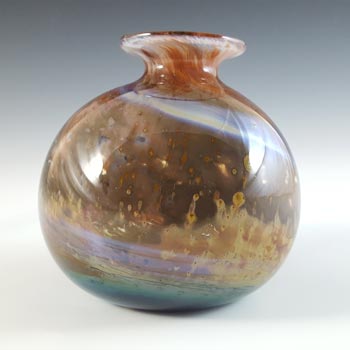 Isle of Wight Studio / Michael Harris Aurene Glass Globe Vase