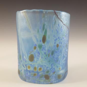 (image for) Isle of Wight Studio / Harris 'Summer Fruits' Blue Glass Vase