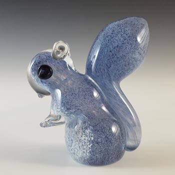 LABELLED Creative Glass of King's Lynn British Blue Squirrel