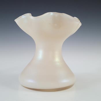 Kralik Art Nouveau Iridescent Mother-of-Pearl Glass Antique Vase