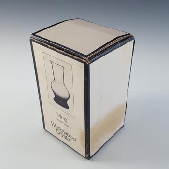 BOXED Wedgwood / Frank Thrower 'Ming' Glass Vase FJT43/2/M