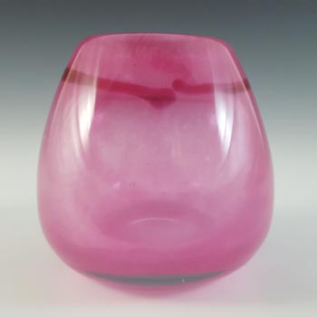 Wedgwood / Stennett-Willson Pink Glass Studio Vase RSW103/1