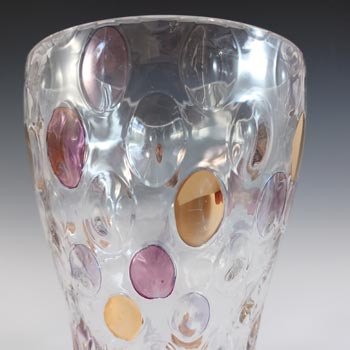 Borske Sklo Vintage Glass 'Nemo' Vase by Max Kannegiesser