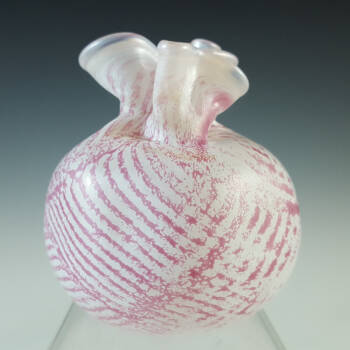 Isle of Wight Studio / Harris 'Sacks & Bags' Pink Glass Vase