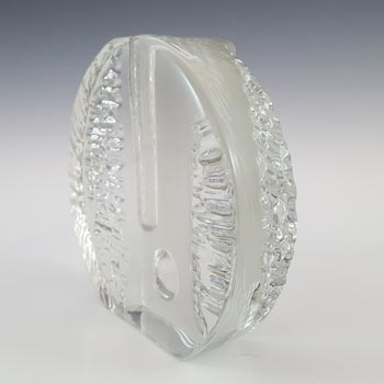 Walther Kristallglas German Solifleur "Wheel" Glass Stem Vase