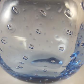 Whitefriars #9377 William Wilson Sapphire Blue Glass Bowl