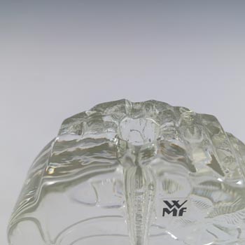 LABELLED WMF German Vintage Solifleur Textured Glass Stem Vase