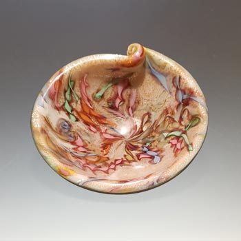 Ferro Italarts Murano Glass Bizantino Style Bowl - Labelled